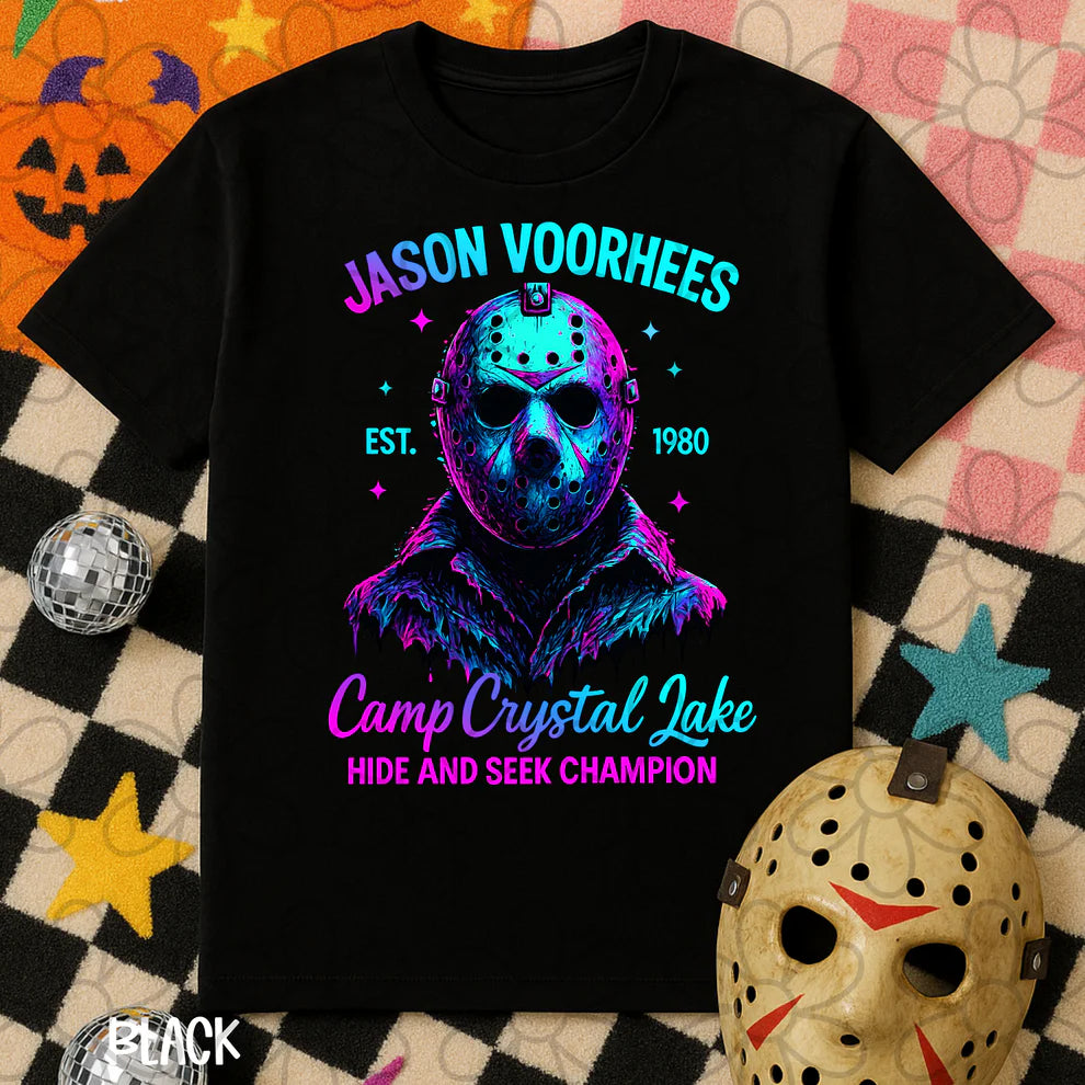 Jason Voorhees Camp Crystal Lake Tee
