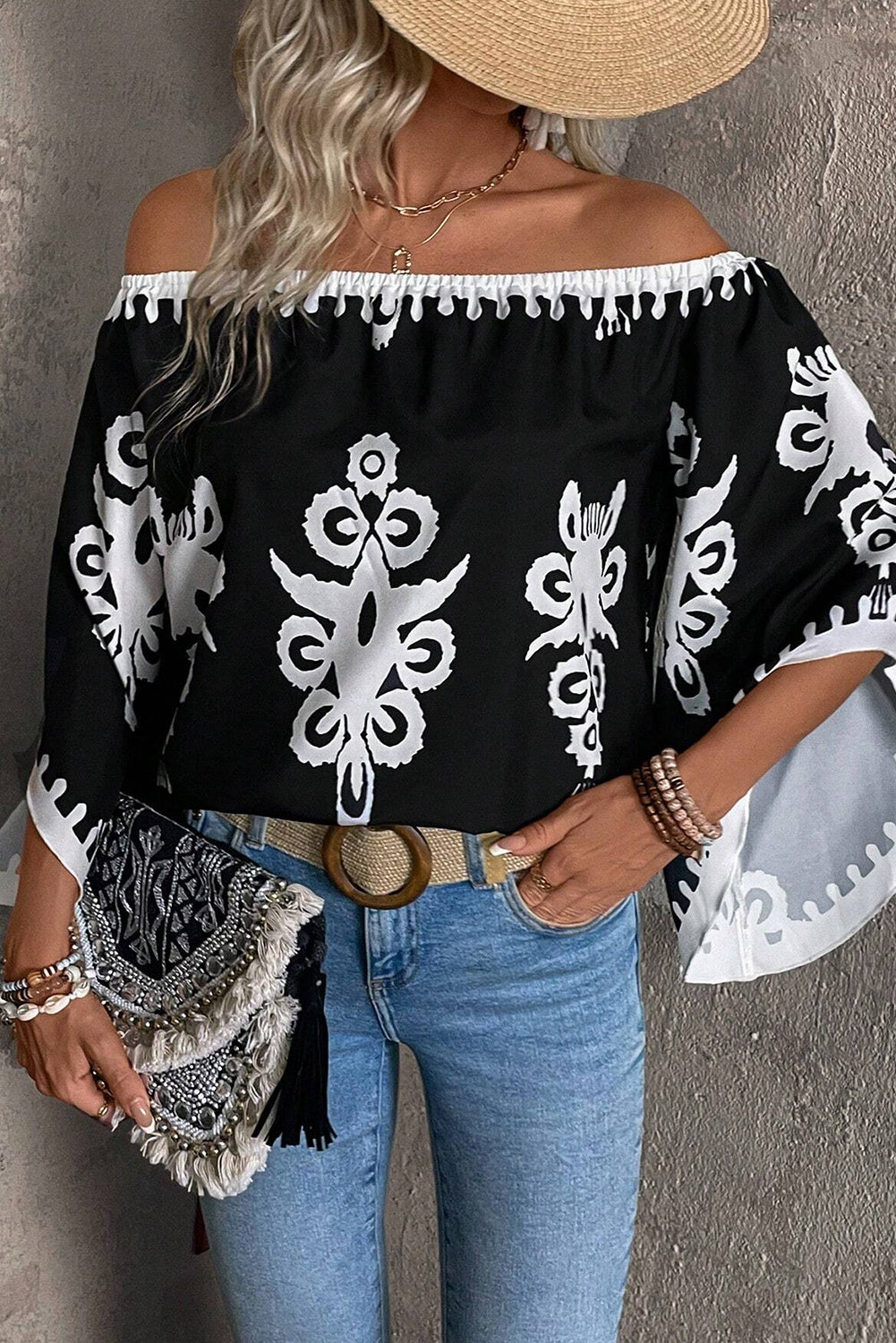 Tribal Printed Blouse