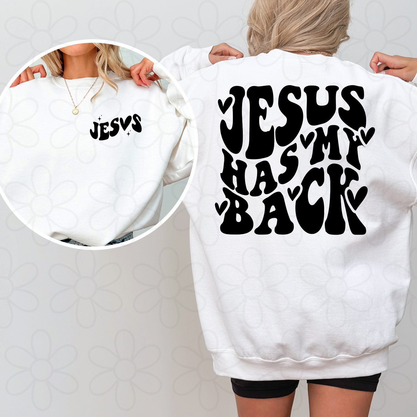 Jesus Has My Back Tee