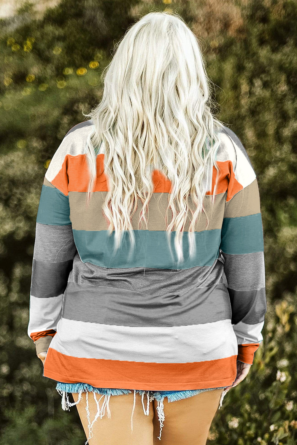 Colorblock Pullover Top