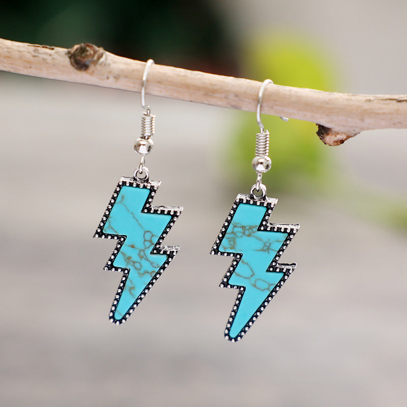 Lightning Dangle Earrings