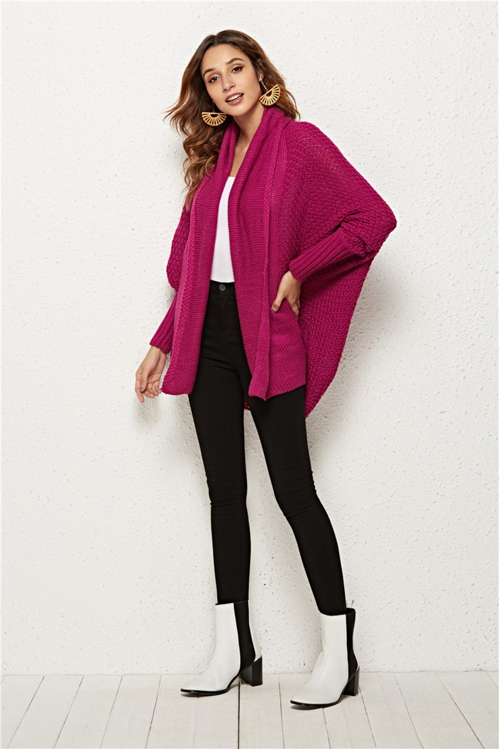 Batwing Sleeve Cardigan