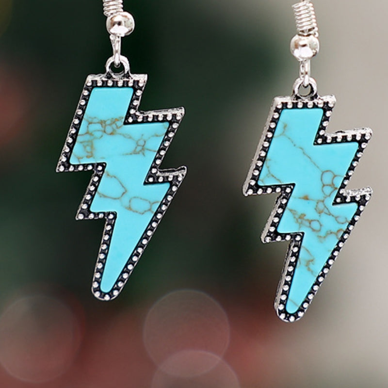 Lightning Dangle Earrings