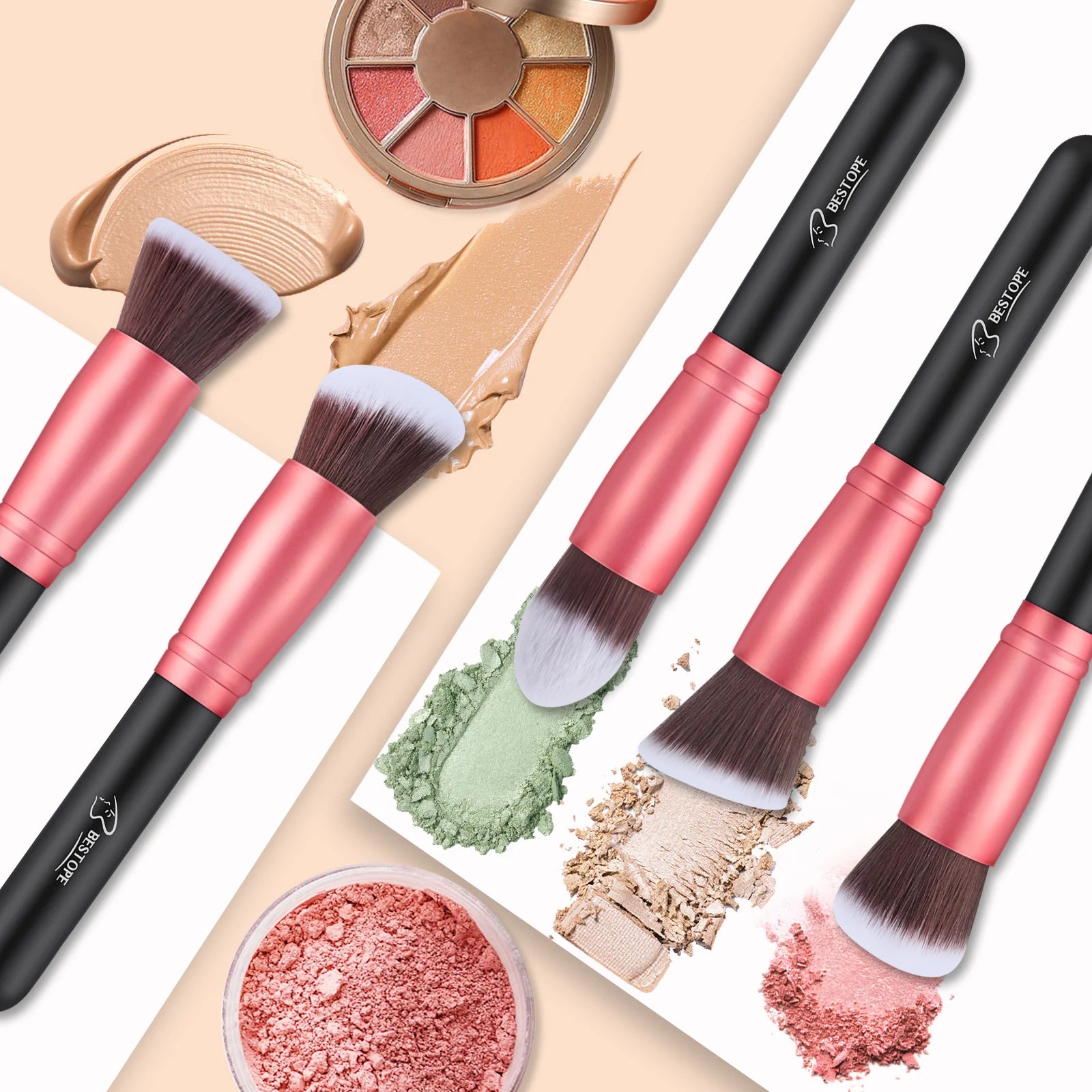 Makeup Brushes Makeup Brush Set - 16 Pcs Premium Synthetic Makeup Brushes set