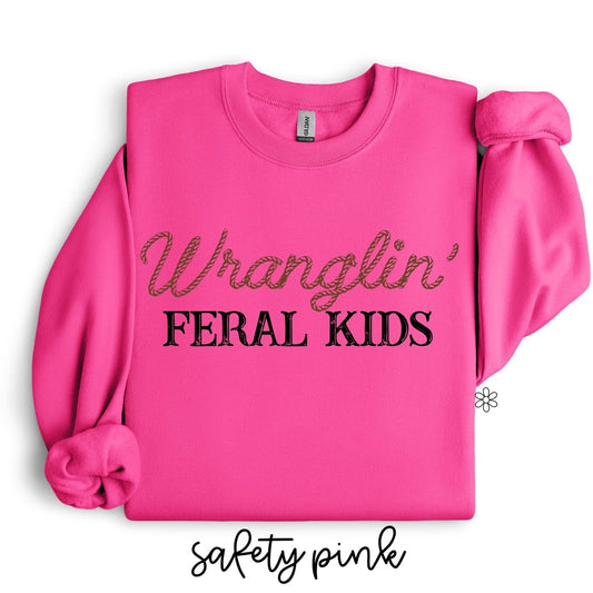 Wranglin' Feral Kids Tee/ Long Sleeve Tee