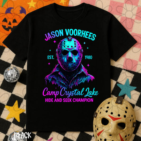 Jason Voorhees Camp Crystal Lake Tee