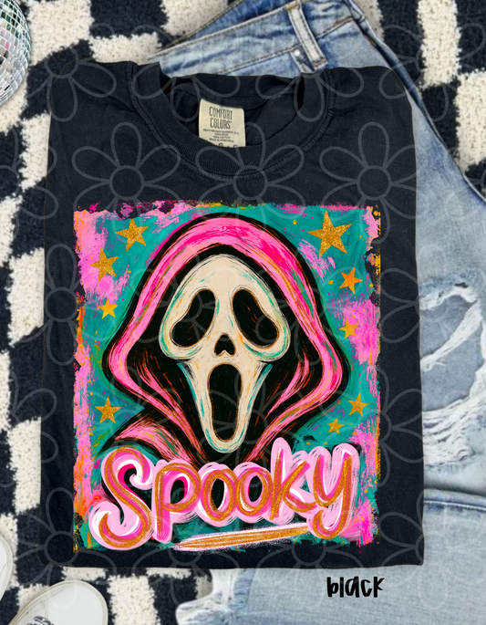 Preppy Scream Spooky Tee