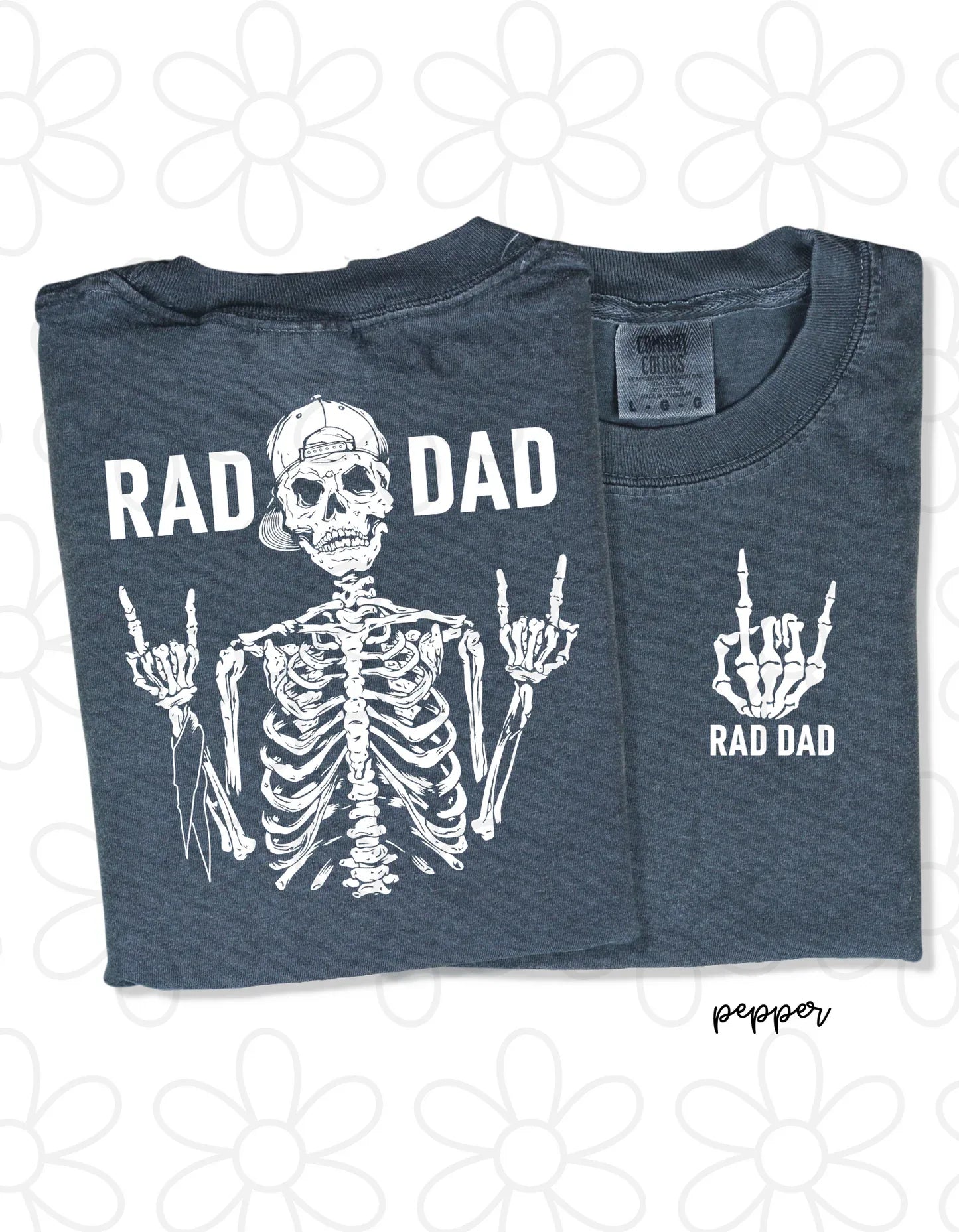 Rad Dad Skeleton Tee - The Hippie Nest Boutique