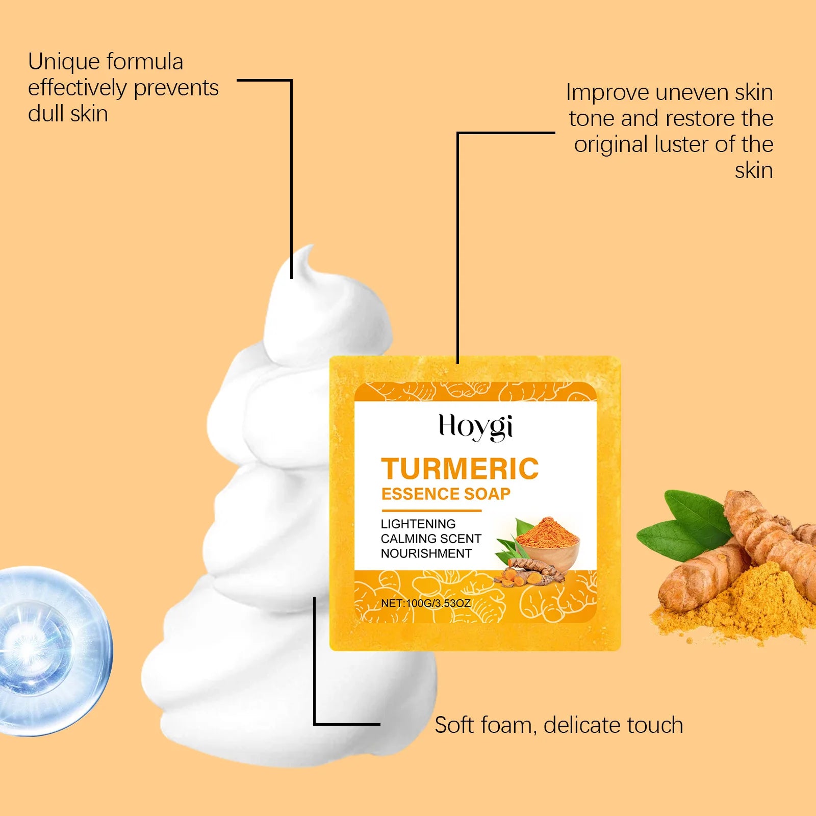 Turmeric Skincare Set Body Soap