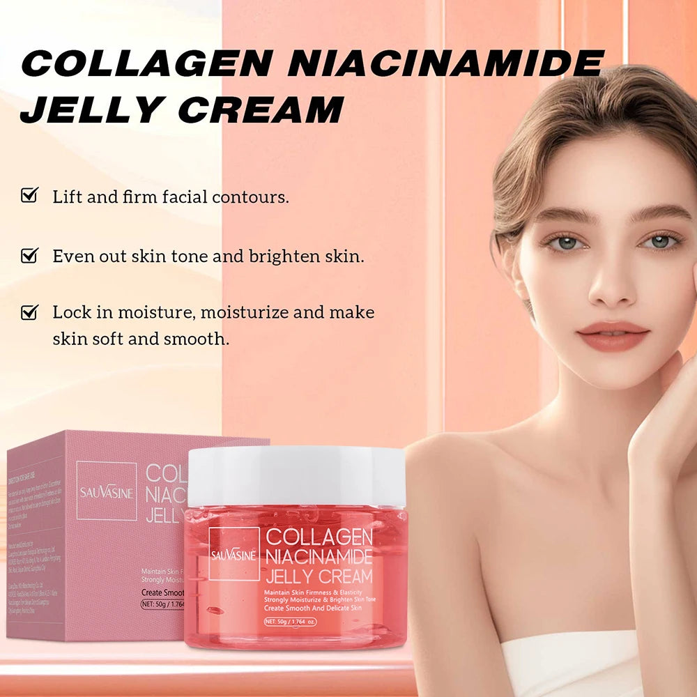 Collagen Peel-off Face Mask Night Wrapping Mask +  Collagen Jelly Cream