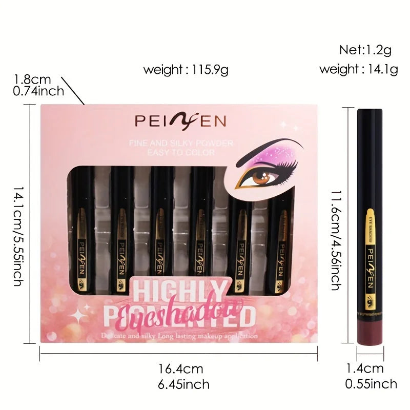 Multifunctional Shimmer Eyeshadow Pen Set