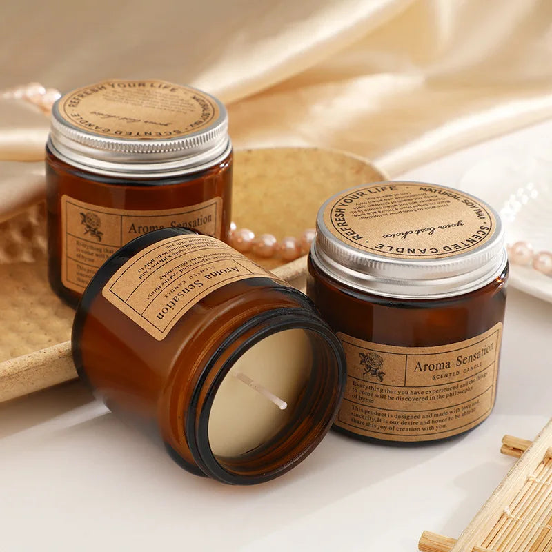 Smokeless Aromatic Scented Candle Handmade
