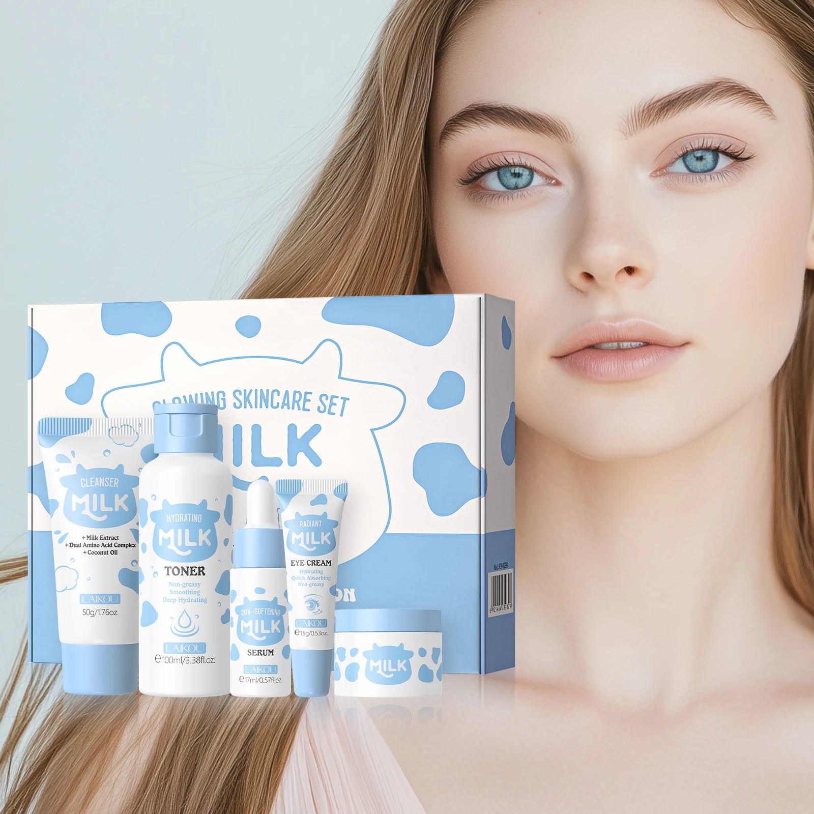 Milk Glowing Skincare Set