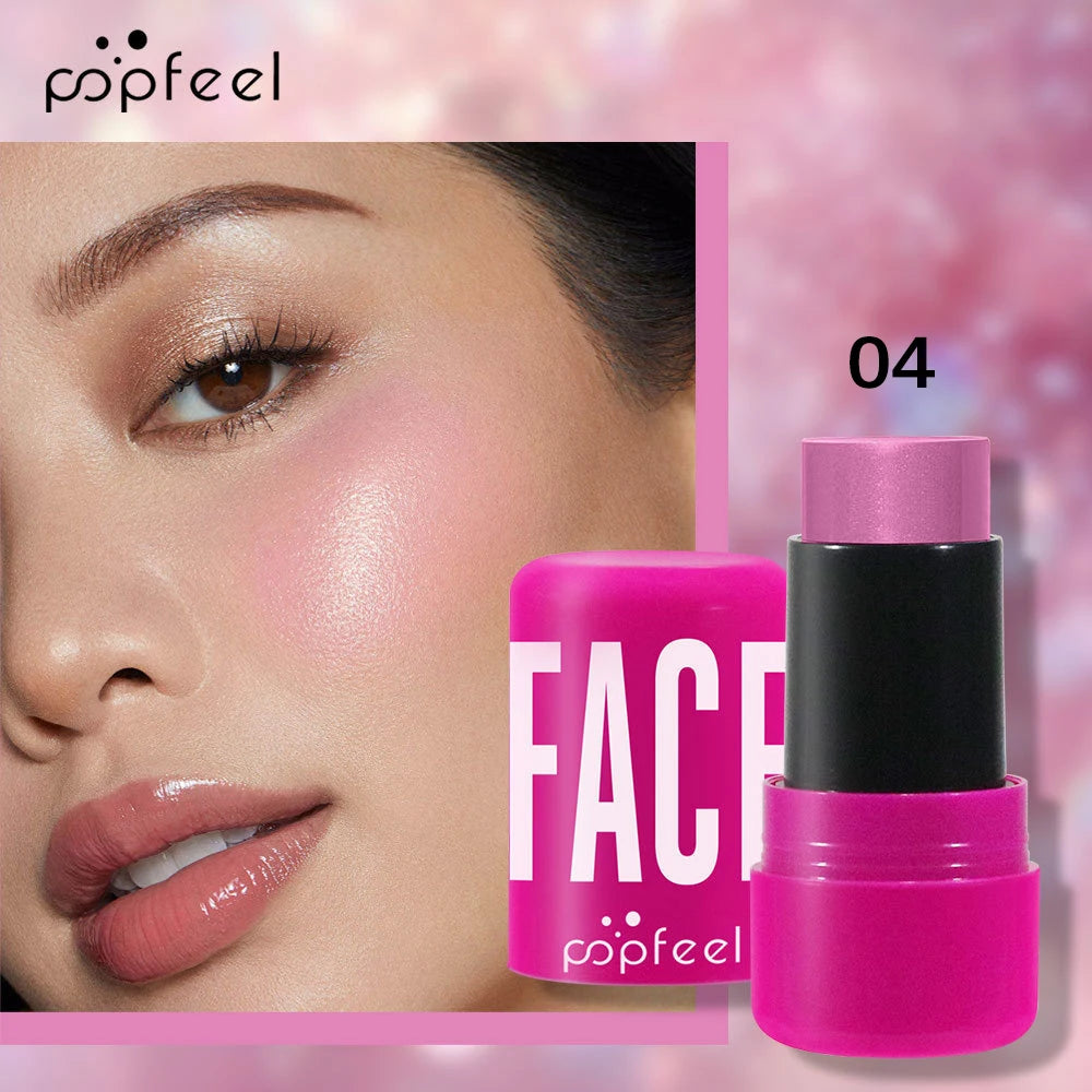 4-Color Cream Blush Waterproof