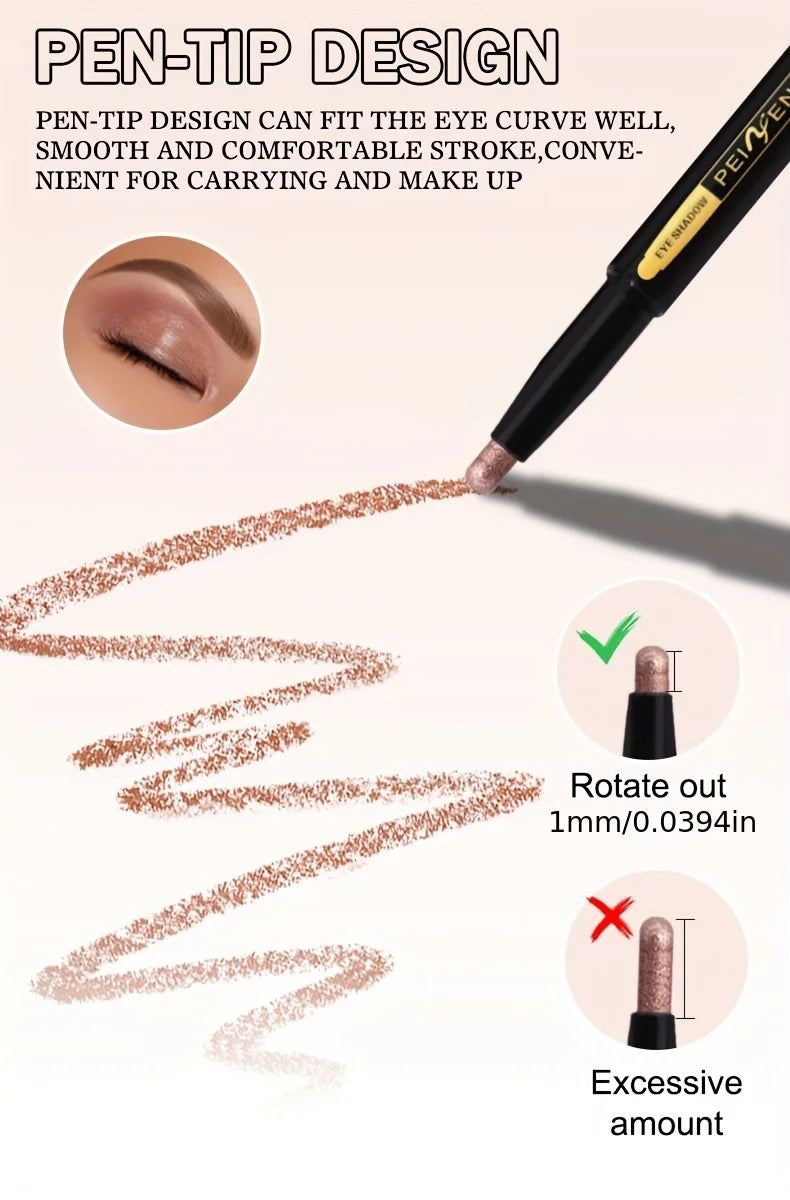Multifunctional Shimmer Eyeshadow Pen Set