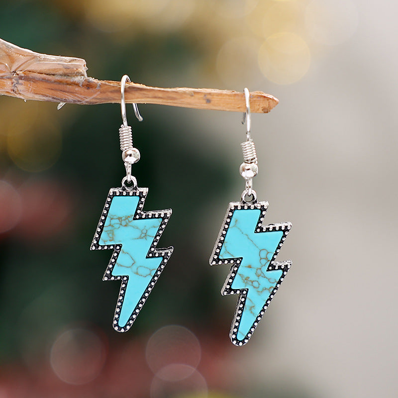 Lightning Dangle Earrings