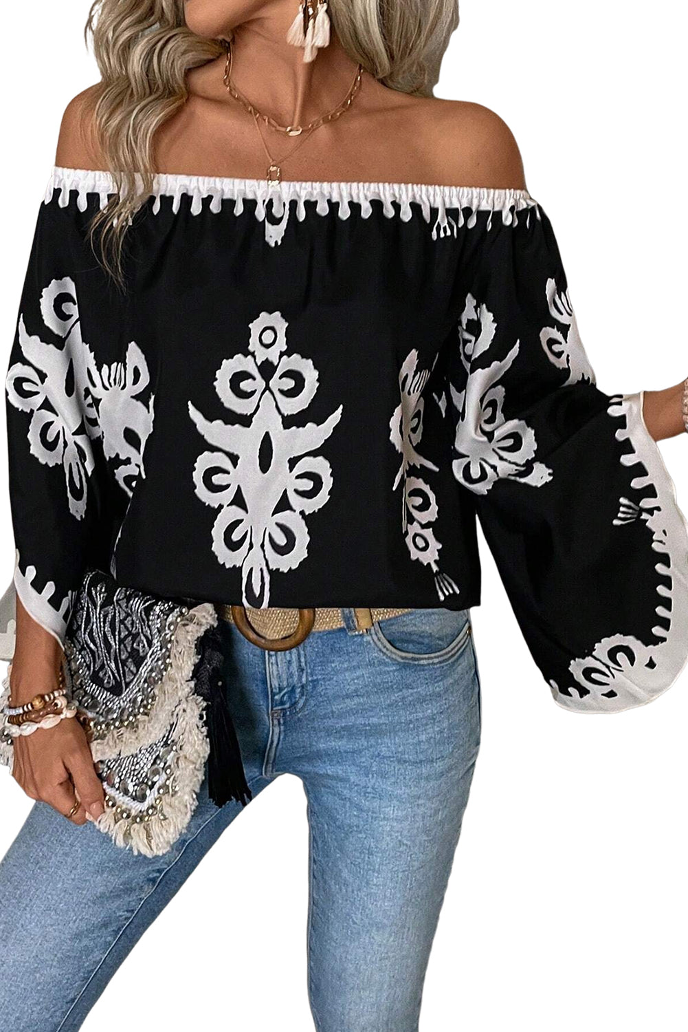 Tribal Printed Blouse