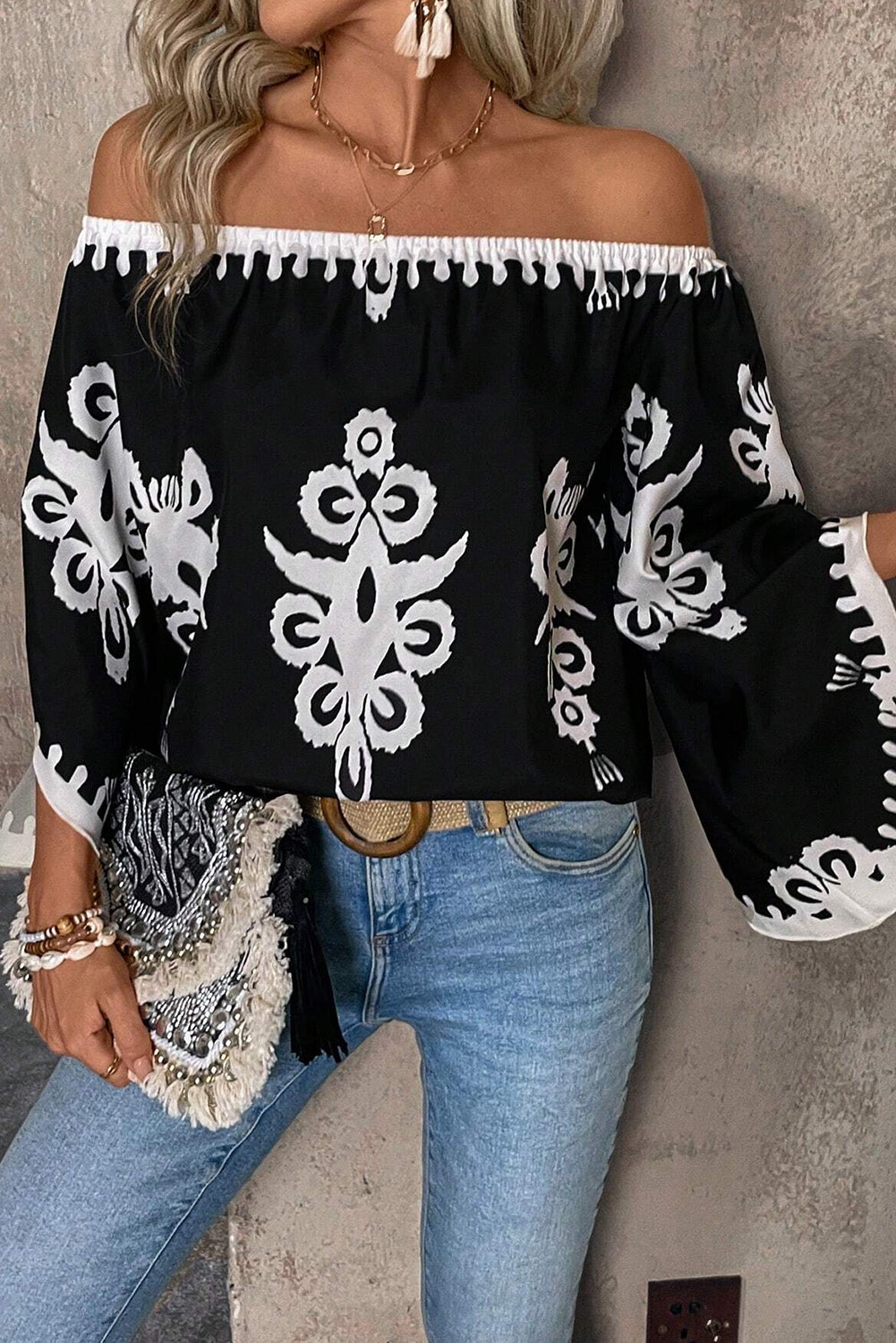 Tribal Printed Blouse