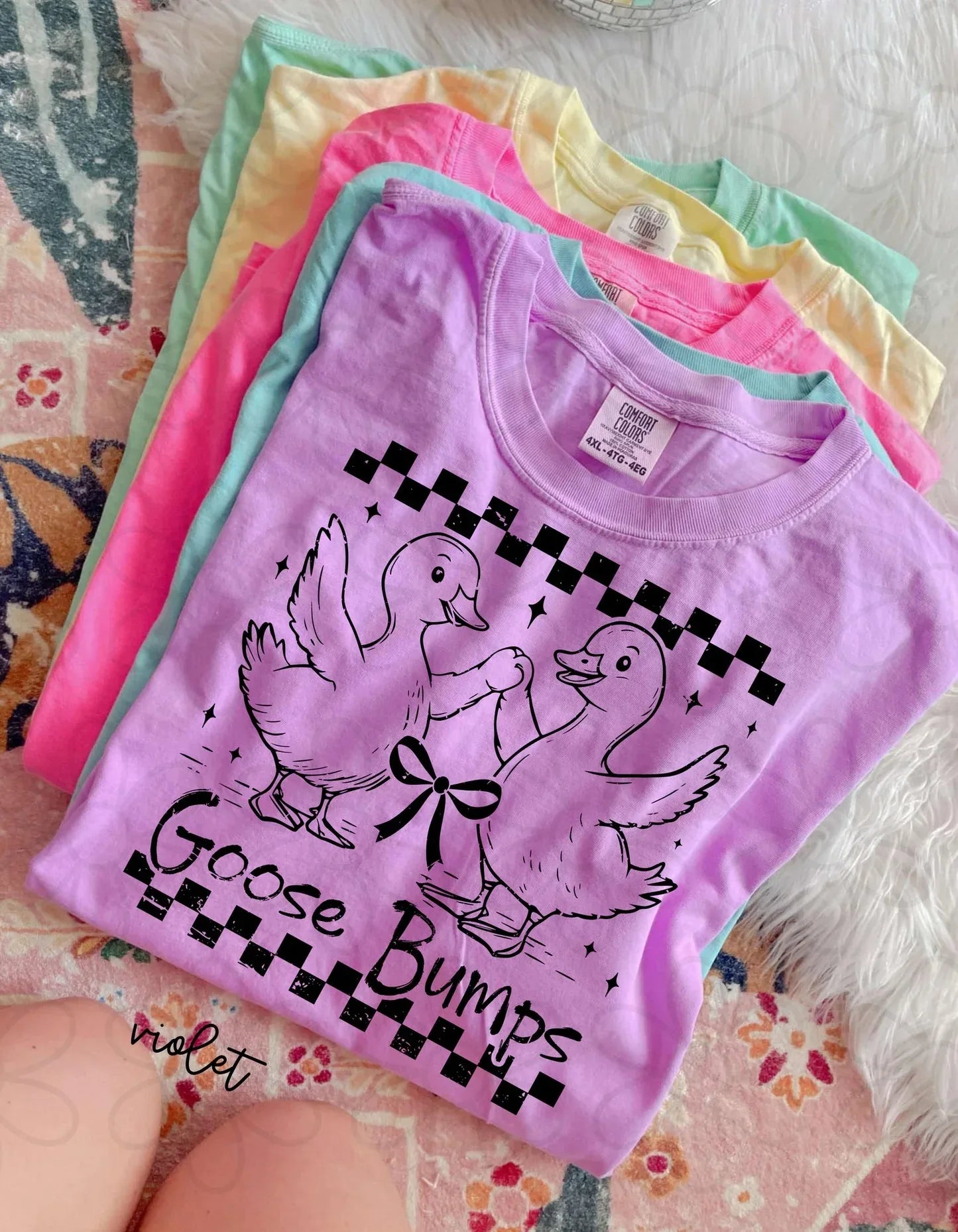 Goose Bumps Tee - The Hippie Nest Boutique